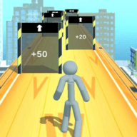 高个子竞速跑(Tall Man Run)_logo